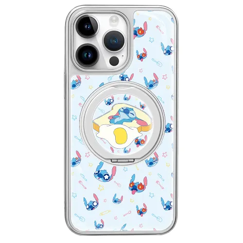 Disney Disney, apple, rotating tubing, protective air bag, compatible cartoon phone case, material, toast, high-quality style, fall protection, 15/14/13/12