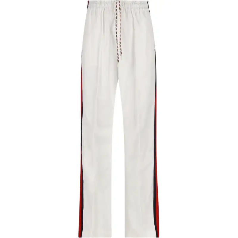 GUCCI Casual Pants Women's Ecru Moderate Straight Fit Pants
