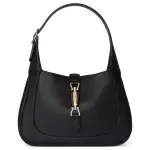 GUCCI Jackie 1961 Leather Handbag, Shoulder Bag Medium Women's Black