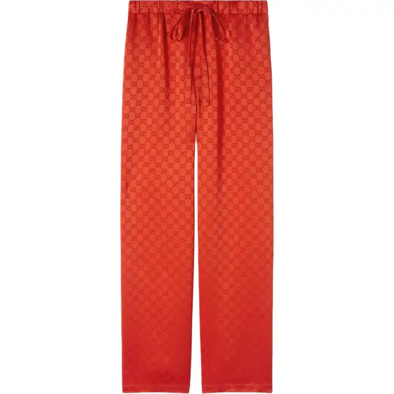 GUCCI Gg Satin Pants