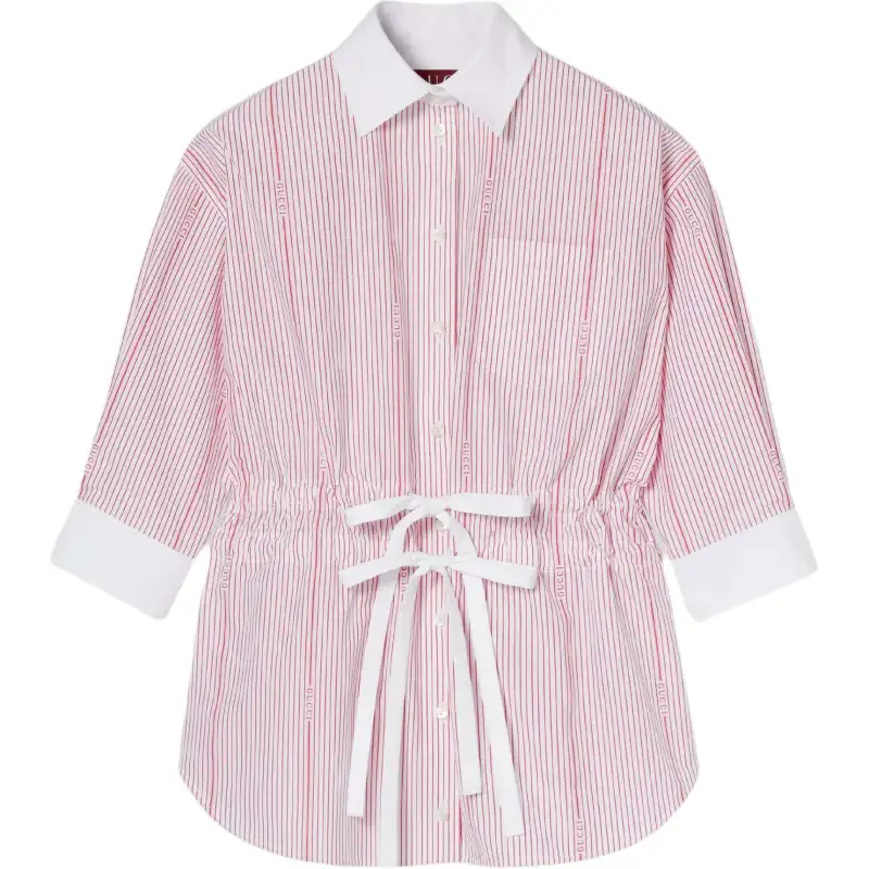 GUCCI Cotton Fil Coupé Shirt