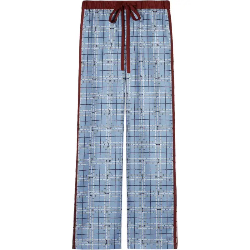 GUCCI FW25 Casual Pants Women's Blue