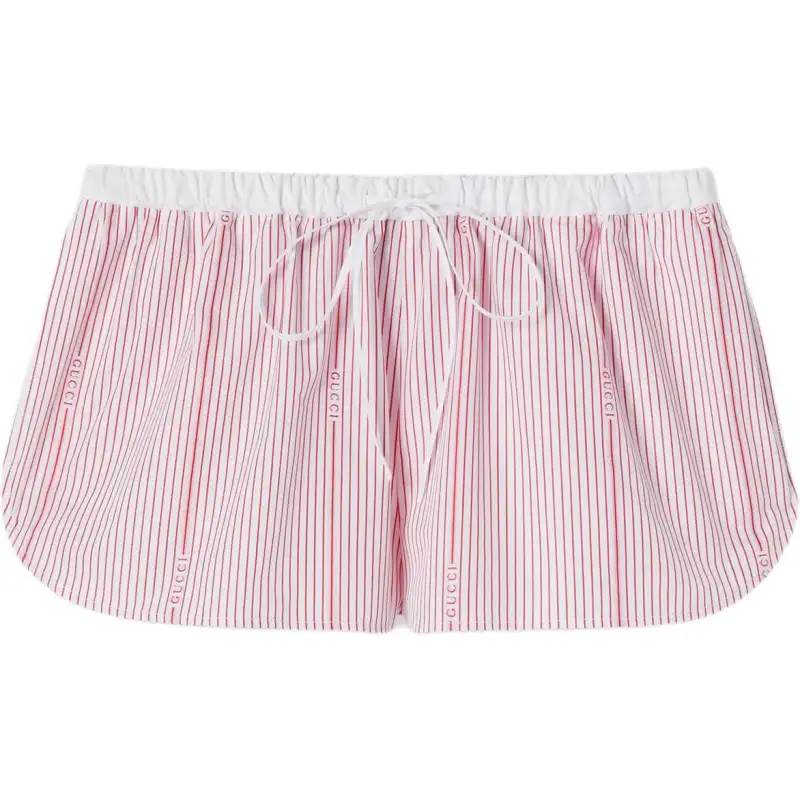 GUCCI FW25 Casual Shorts Women's Red
