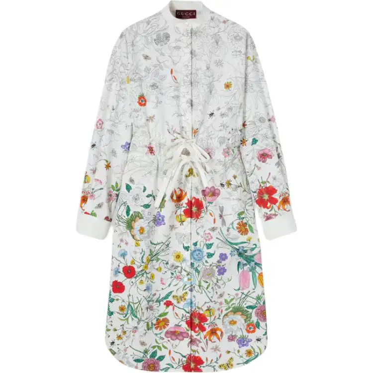 GUCCI FW25 Long Sleeved Dress Women's