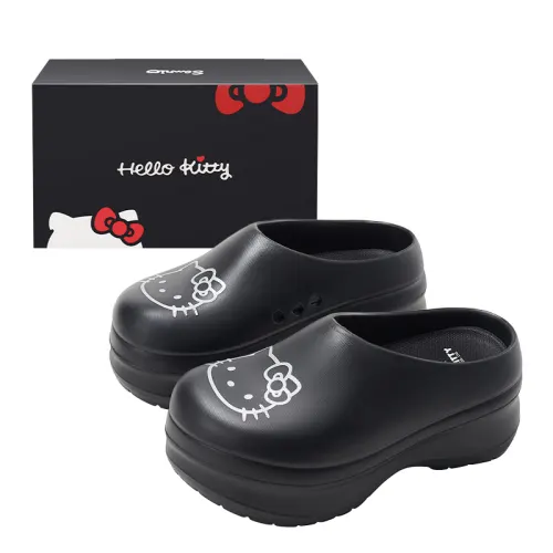 Sanrio Sanrio, hello kitty, summer cartoon shock-absorbing universal retro non-slip slippers for students for leisure