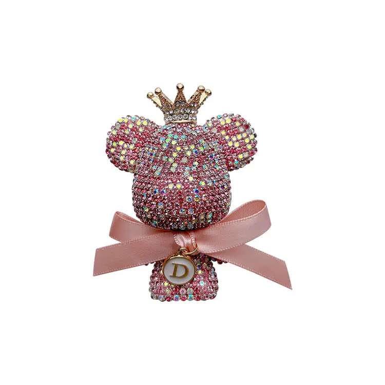 Perfume for auto, universal aromatherapy with a light fragrance, diamond encrusted