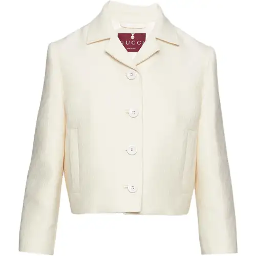 GUCCI Gg Crêpe Jacquard Jacket