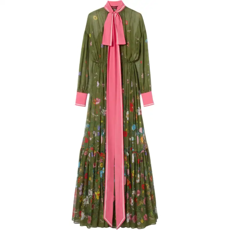 GUCCI FW25 Long Sleeved Dress Women's