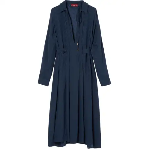 GUCCI Gg Jacquard Midi Dress