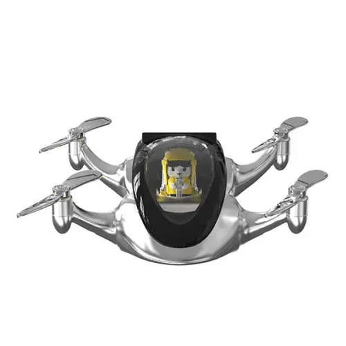 SENKAMA Solar Aromatherapy Perfume Drone Cool Driving Decoration Car Ornament Universal Type