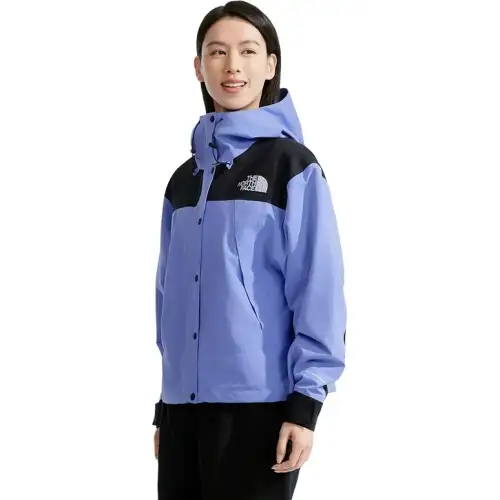 THE NORTH FACE Women's DryVent Mono Mountain Short Jacket Virtual Blue/TNF Black