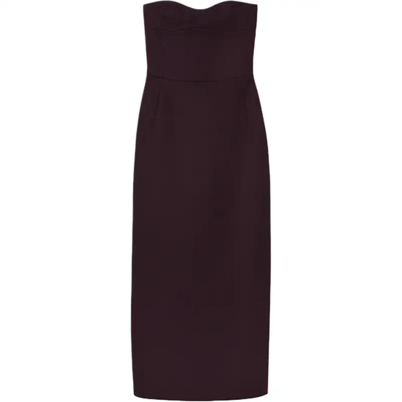 GUCCI Sleeveless Dress Women's Dark Purple