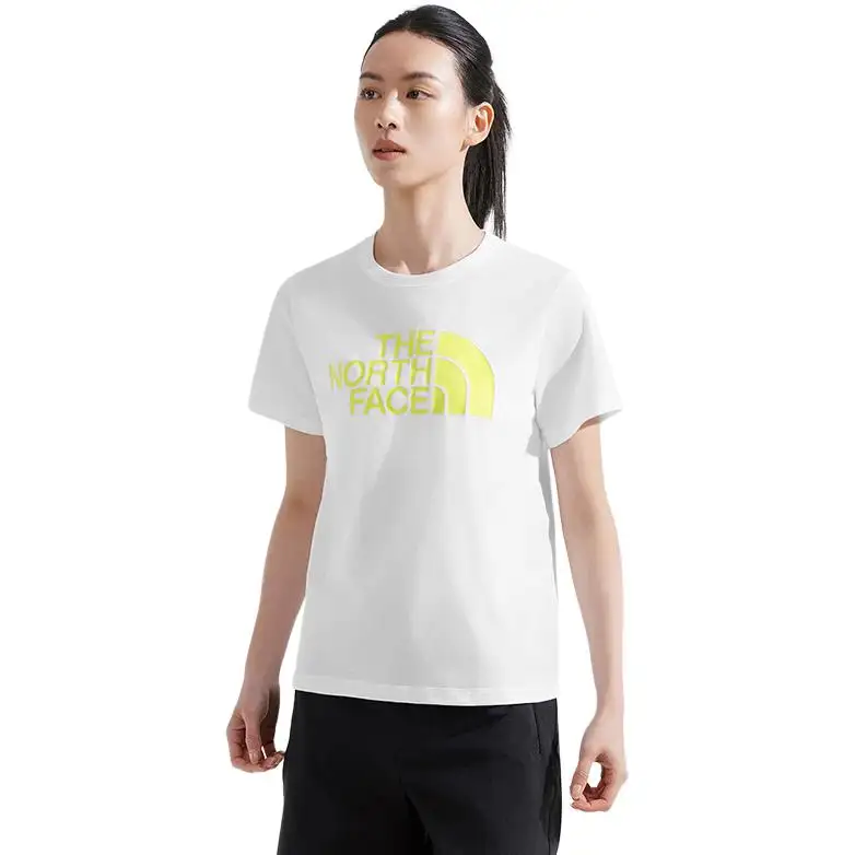 THE NORTH FACE SS25 Quick Dry T Shirts Women's Snow Peak White
