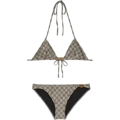 GUCCI Bikinis Women's Gray Moderate