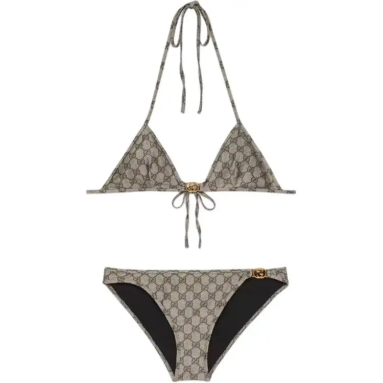 GUCCI Bikinis Women's Gray Moderate