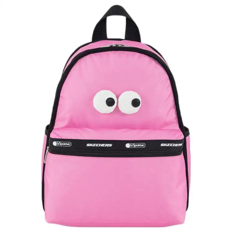 Skechers LeSportsac LePoesi, Collaboration Fabric Backpack Unisex Light Lotus Red
