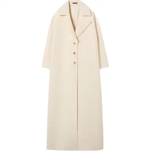 GUCCI Gg Crêpe Single Breasted Coat