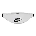 Nike Heritage Polyester Crossbody Bag, Sling Bag, Fanny Pack Unisex White