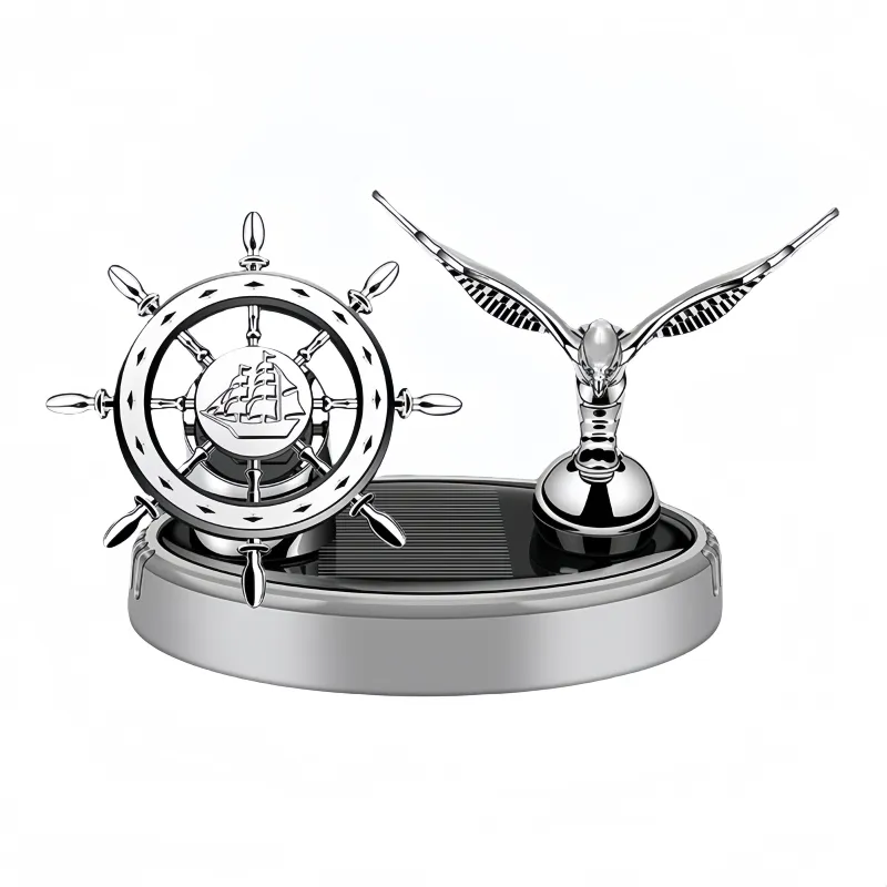 Jinyi Zhanwang Solar Rotating Creative Perfume Holder Car Ornament Universal