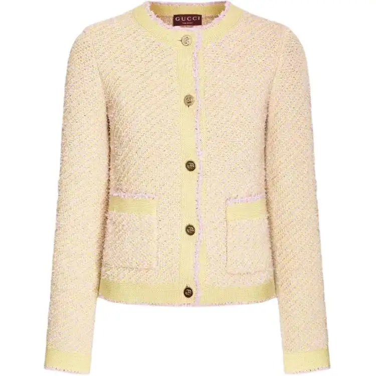 GUCCI Cotton Blend Cardigan