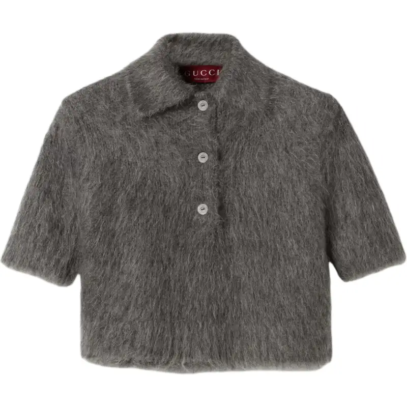 Gucci Brushed extra fine mohair top