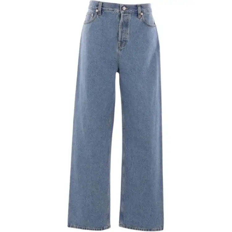 Gucci Tight Fit Baggy Denim Pants