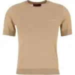 GUCCI Logo Intarsia Knit Top