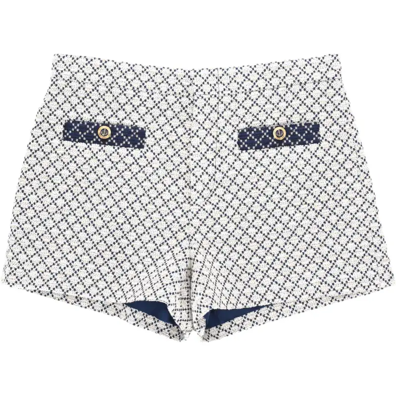 Gucci Patterned Button-Detail Shorts