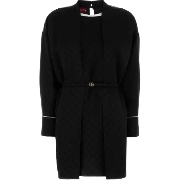 GUCCI Gg Belted Waist Coat