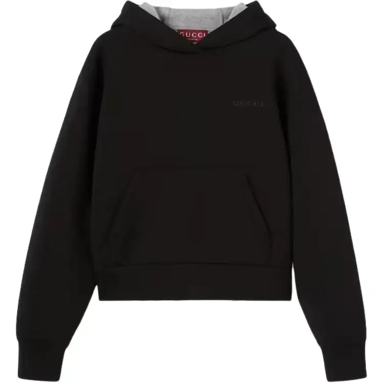 Gucci Viscose jersey hooded sweatshirt