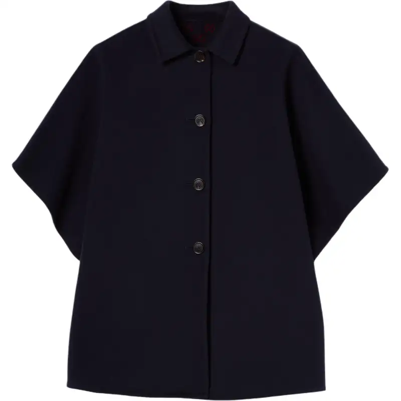 Gucci Reversible Gg Short-Sleeve Coat