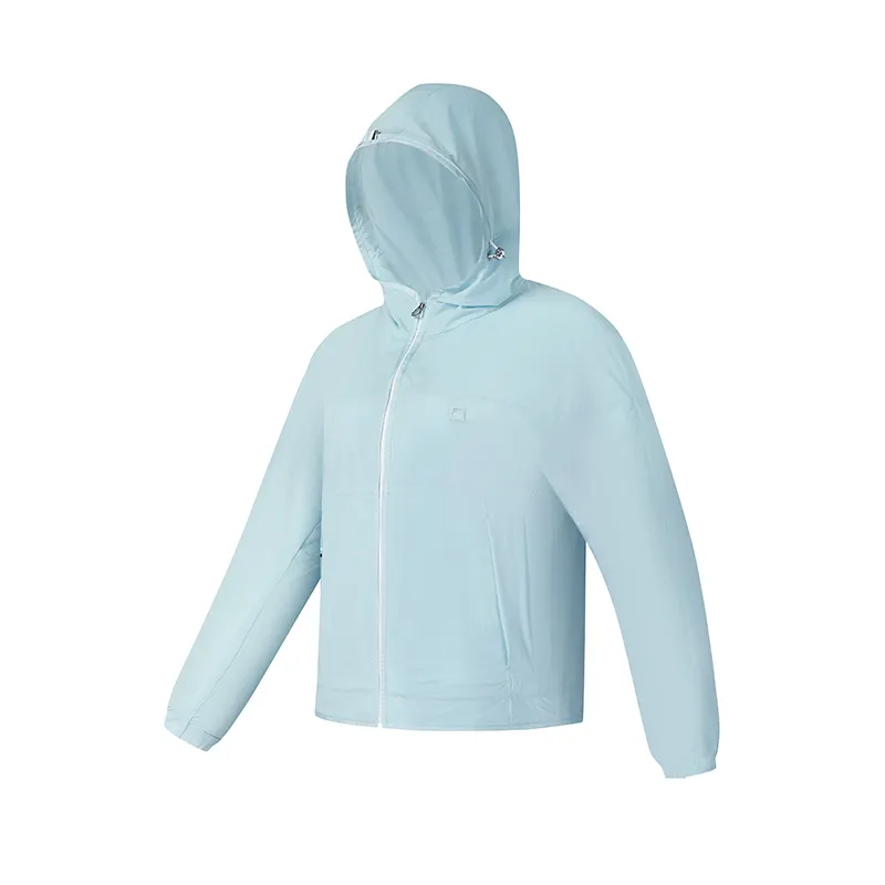 FILA Golf Jacket Women's Washed Denim Blue LB