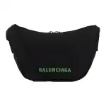 Balenciaga Nylon Handbag Women's Black