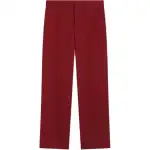 GUCCI Wool Silk Pants With Embroidery