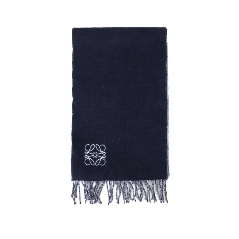 LOEWE Bicolor Anagram Scarf
