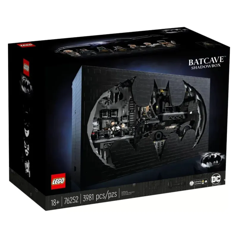 LEGO LEGO Batcave - Shadow Box Superhero Series Plastic Building Blocks 3981pcs 76252