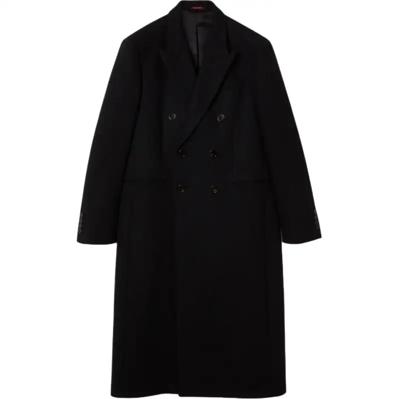 Gucci Batavia wool coat with Web