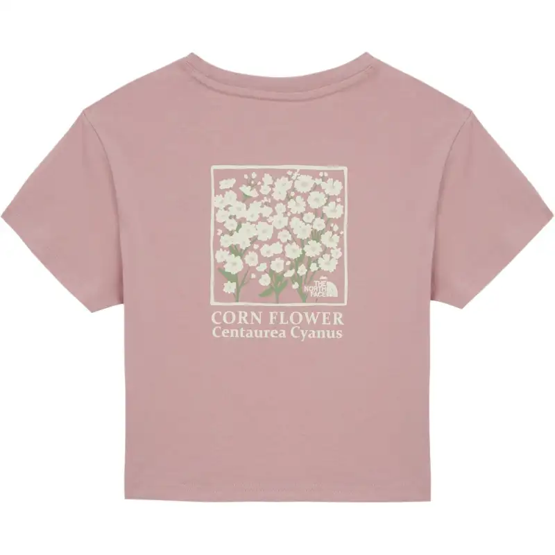 THE NORTH FACE T Shirt Women's Gray Pink