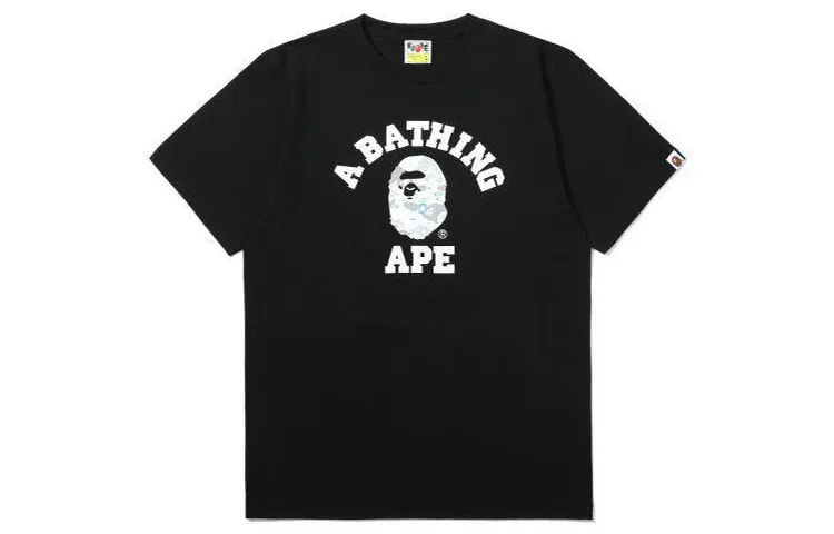 A Bathing Ape logo-print T-shirt