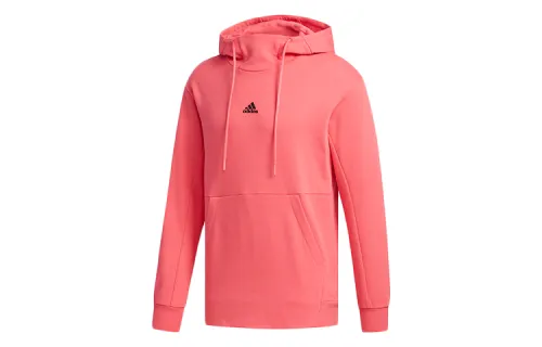 Adidas Sweatshirts Men's Pink Hooded Moderate Regular