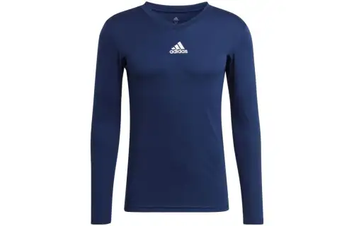 Adidas T Shirts Men's Navy Blue V Neck Moderate Straight Fit