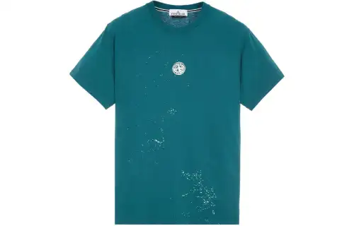 STONE ISLAND T Shirt Men's Petroleum
