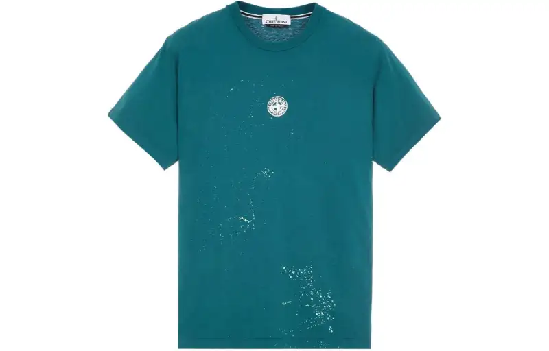 STONE ISLAND T Shirt Men's Petroleum