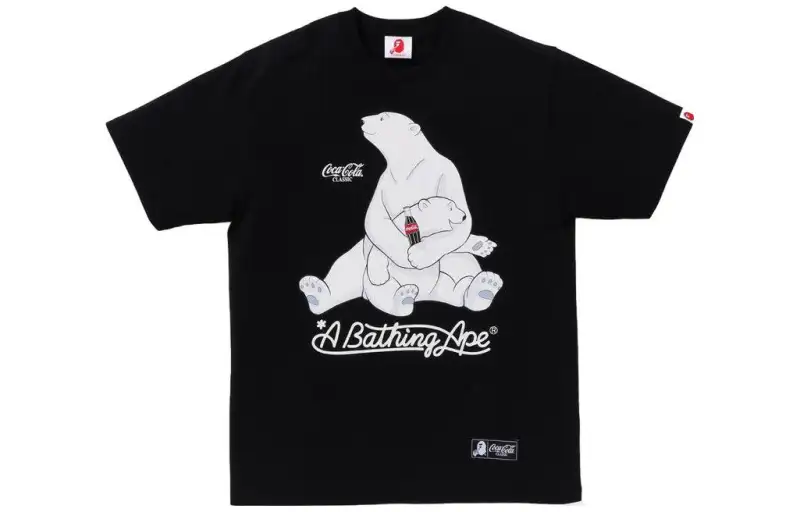 Bape X Coca Cola Polar Bear Tee