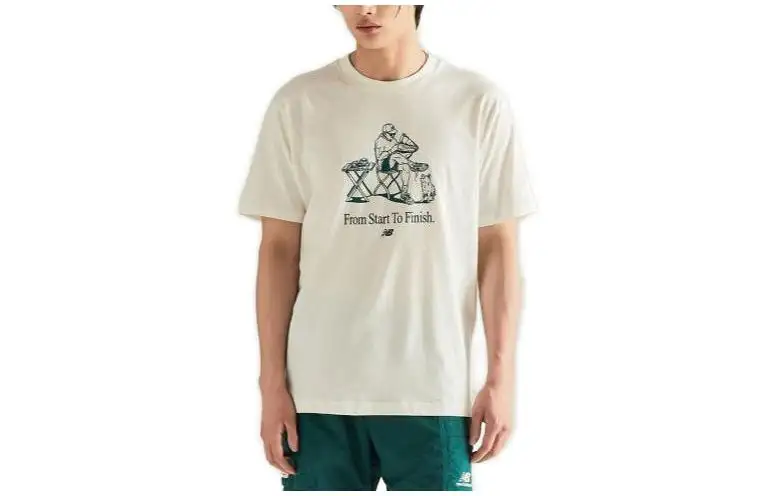 New Balance T Shirt Men's White