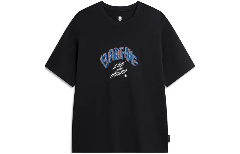 Li Ning Badfive T Shirt Men's Black