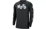 Nike Brooklyn Nets 2023/24 City Edition T Shirt City Edition 2023/24 Season, Brooklyn Nets Men's Black
