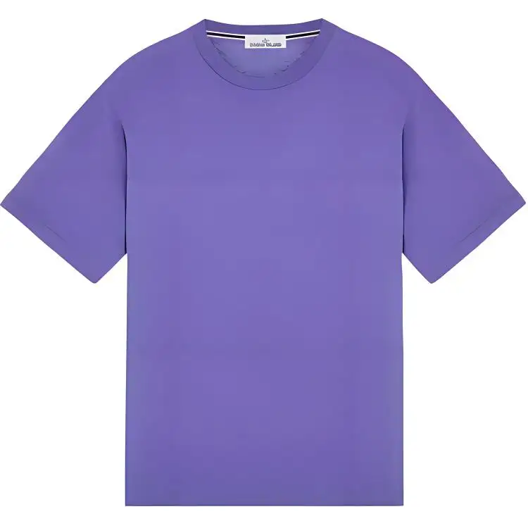 Stone Island Logo Printed Crewneck T-Shirt