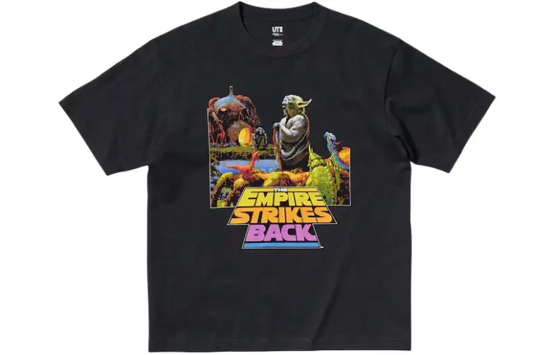 UNIQLO x XINGQIUDAZHAN,LIANMINGKUAN SS24 T Shirt Unisex Black