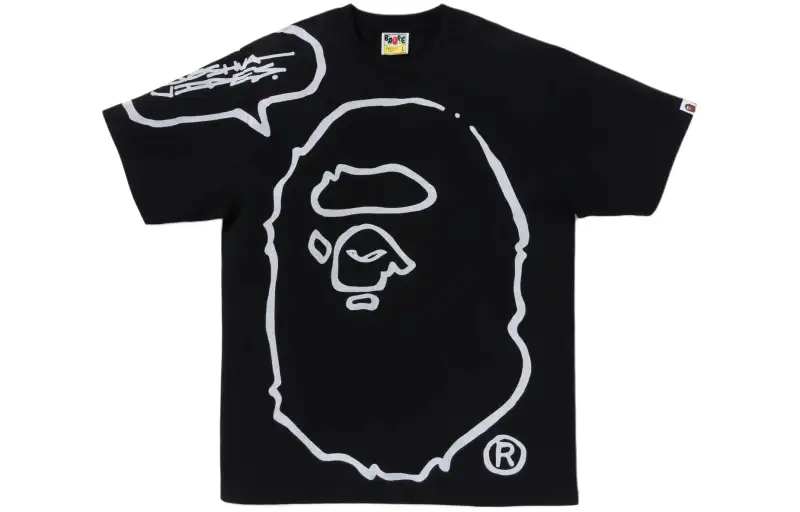Bape X Joshua Vides Ape Head Tee